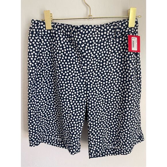 SPANX Sunshine 10" Bermuda Shorts In Polka Dot Size Medium NWT - Picture 4 of 6